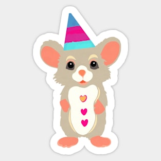 Give me the Party Hat Sticker